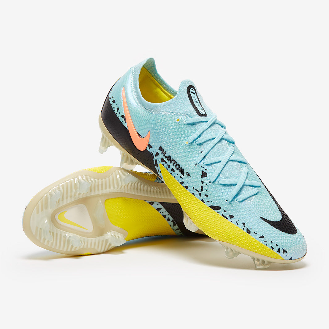 Nike Phantom GT II Elite FG - Glacier Ice/Black/Yellow Strike
