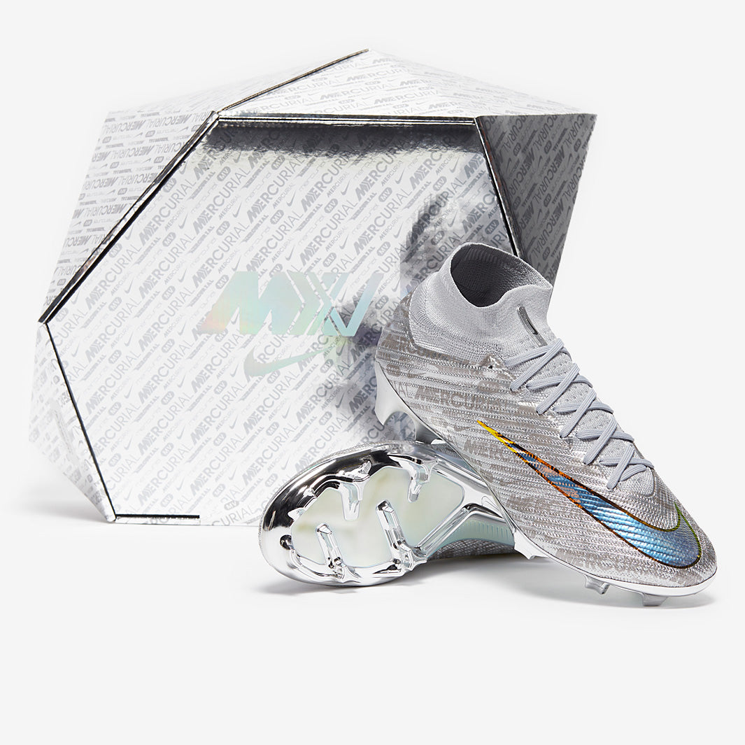 Nike Air Zoom Mercurial Superfly IX Elite XXV SE FG - Metallic