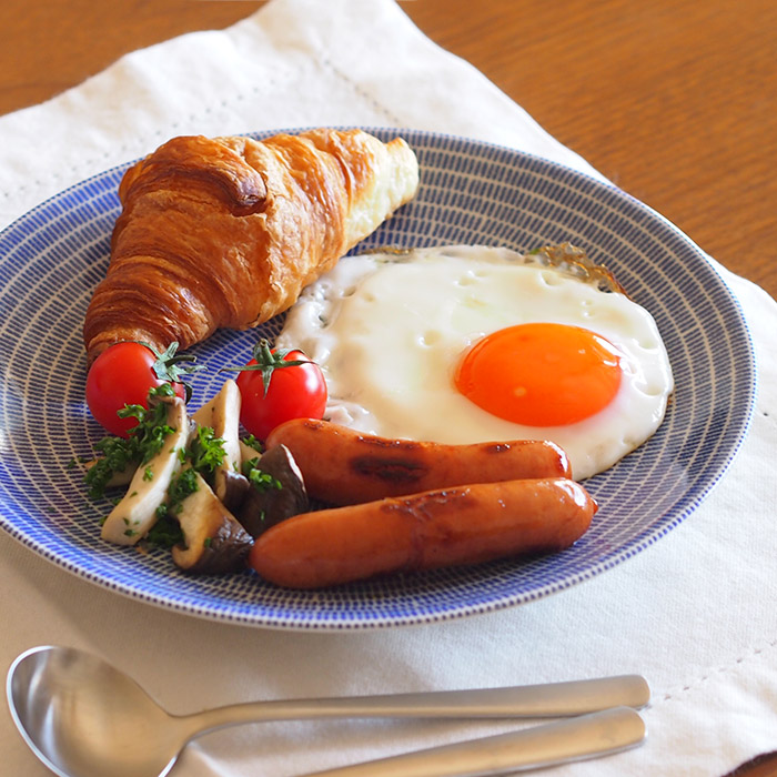 アラビア 24h アベック プレート 20cm ブルー / ARABIA 24h Avec