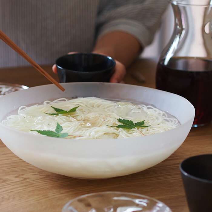 廣田硝子 吹雪 大鉢 | 食器と料理道具の専門店「プロキッチン」