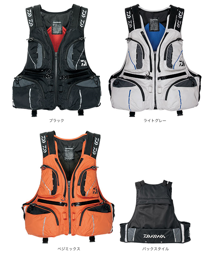 磯/磯釣り/ライフジャケット/○DF-3605 バリアテック(R) フロートベスト