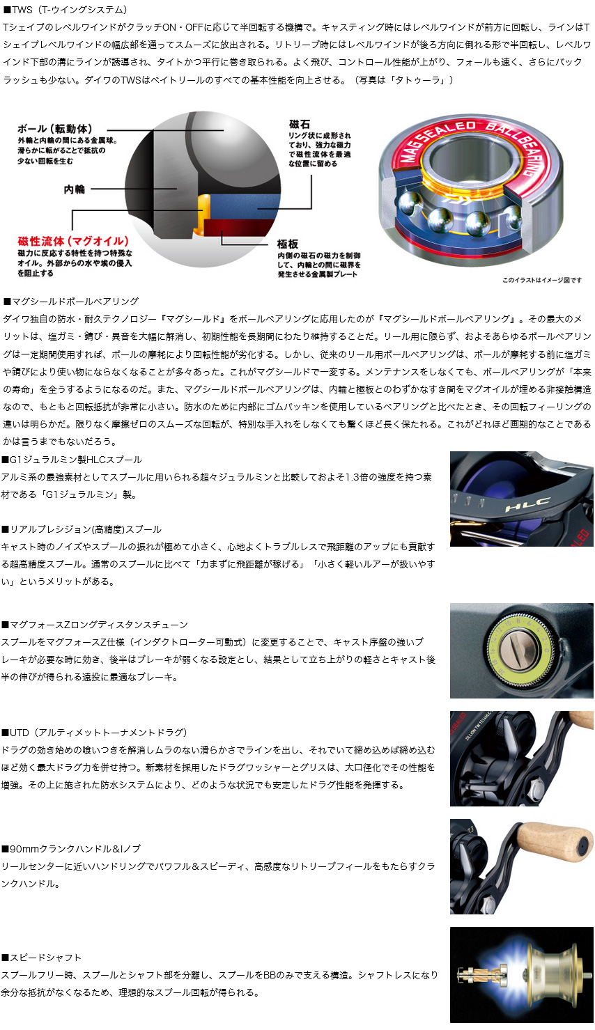 リール/両軸リール/○【ベイトリール】ジリオン TW HLC 1514