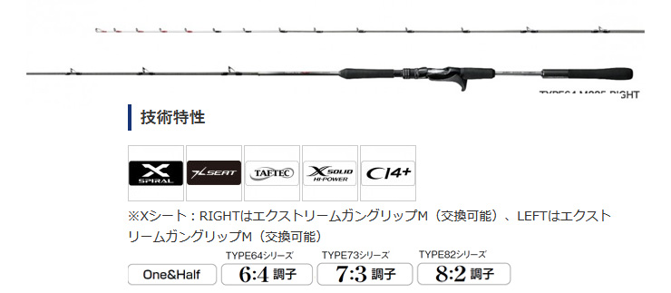 船/船釣り/船ロッド（シマノ）/船竿 ミッドゲーム CI4+ [MIDGAME CI4+]