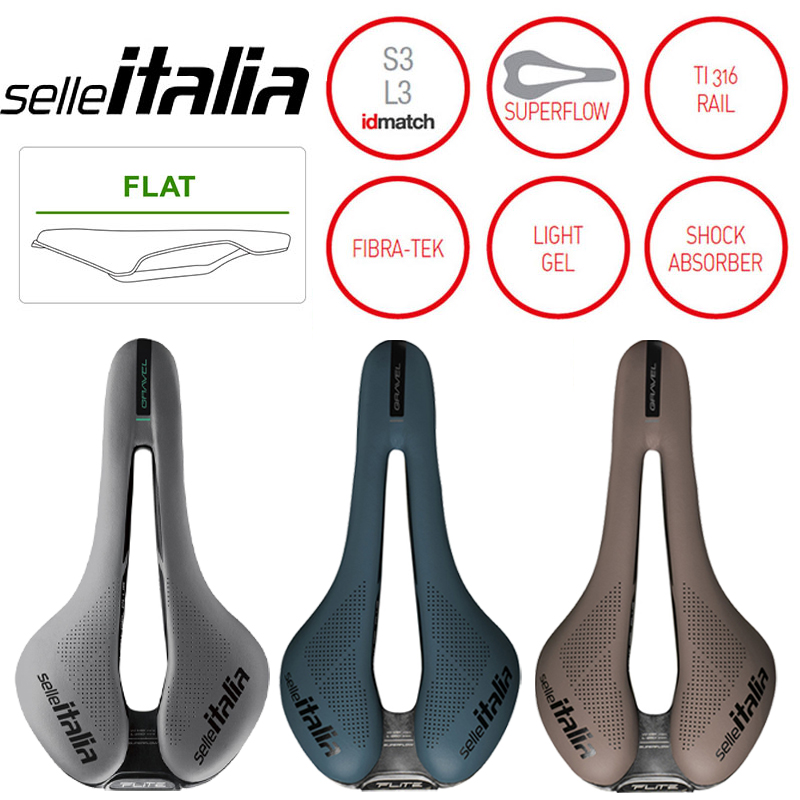 SELLE ITALIA（セライタリア）FLAT：FLITE BOOST Ti316 GRAVEL