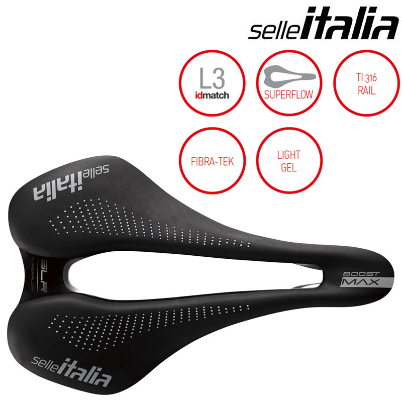 SELLE ITALIA（セライタリア） MAX SLR BOOST GEL Ti316 SUPERFLOW