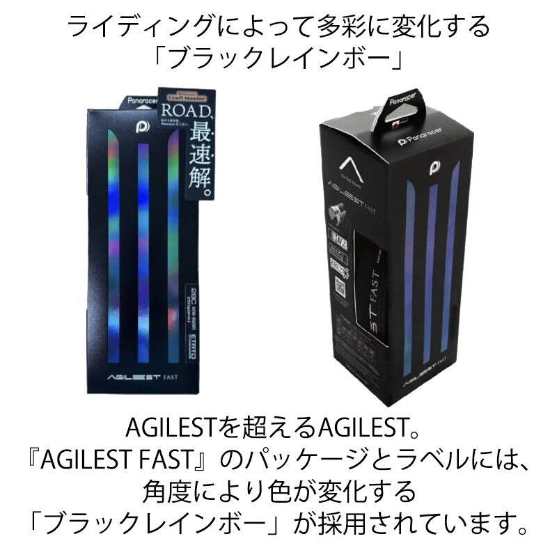 Panaracer（パナレーサー）【2本セット】AGILEST FAST （アジリスト