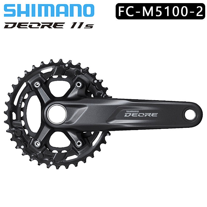 SHIMANO（シマノ）FC-M5100-2 クランクセット 11s 36×26T DEORE