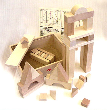 木のおもちゃ カルテット / アルビスブラン 積木 中｜アルビスブラン社