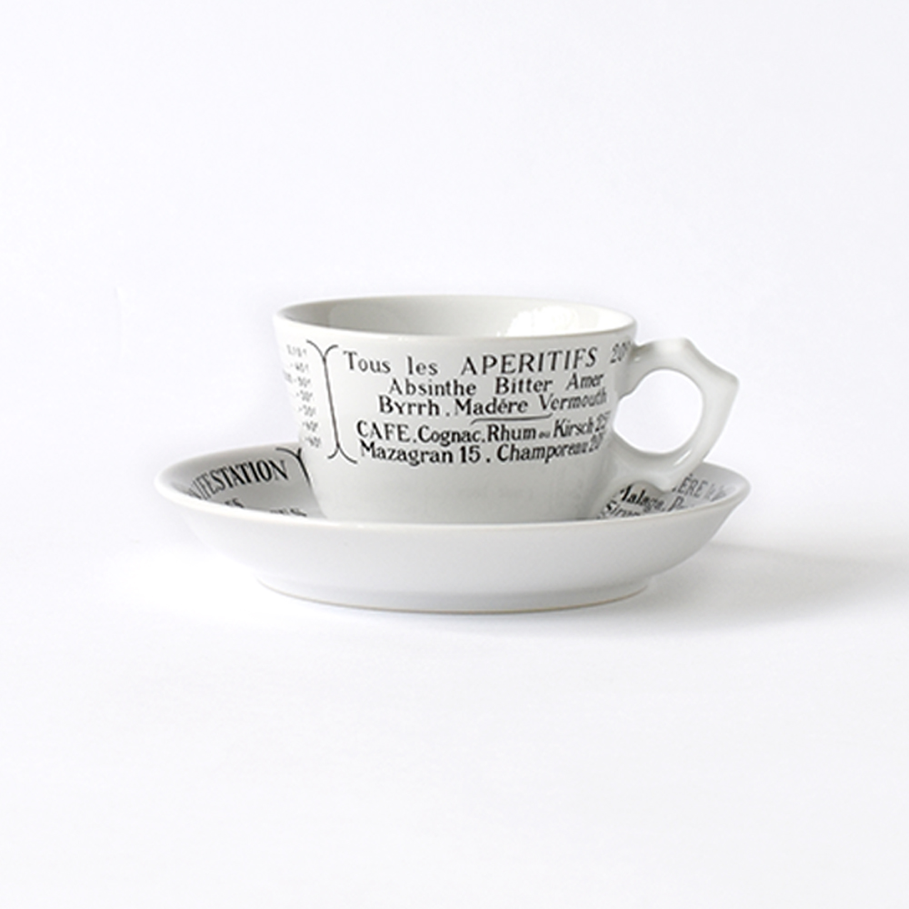 オールドメニュー カップ＆ソーサー