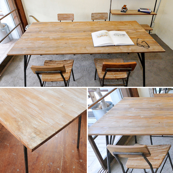 廃材家具 テーブル180 oldie | SF-FN004-06-G092 | テーブル・デスク