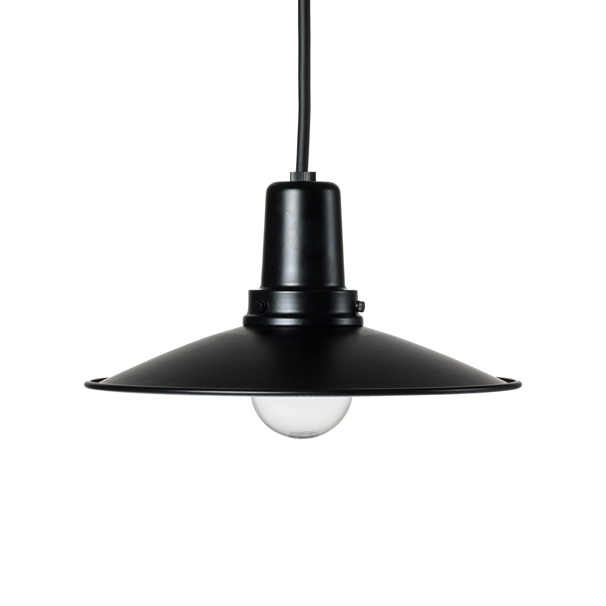 レトロペンダントライト ブラック×ブラック コード長オーダー | LT