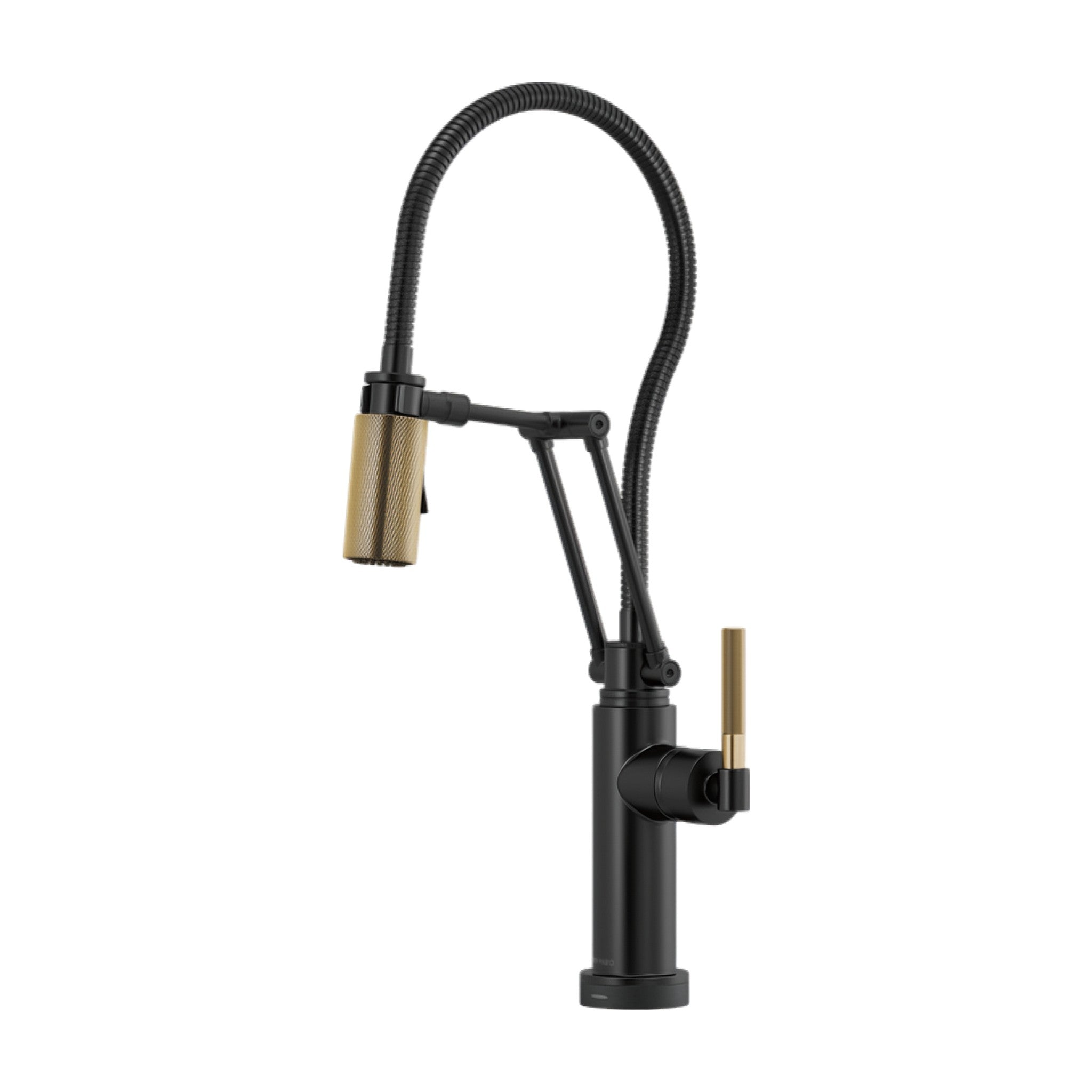 LITZE® SMARTTOUCH® ARTICULATING FAUCET WITH FINISHED HOSE