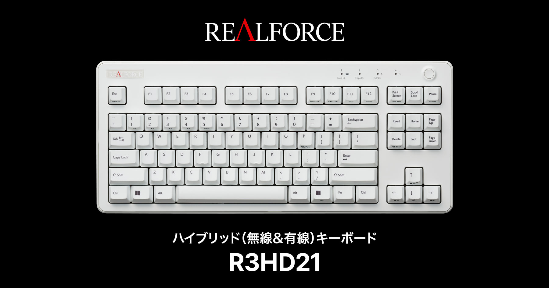 Products - R3 KEYBOARD / R3HD21 | REALFORCE | Premium Keyboard