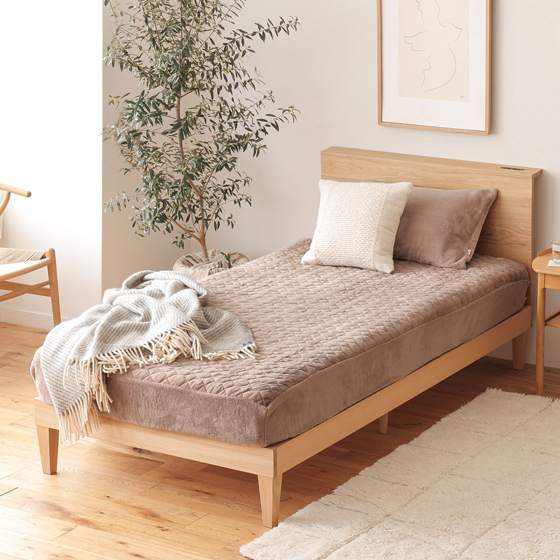 洗える マイクロファイバー 敷きパッド Fuwanel ｜家具・インテリア