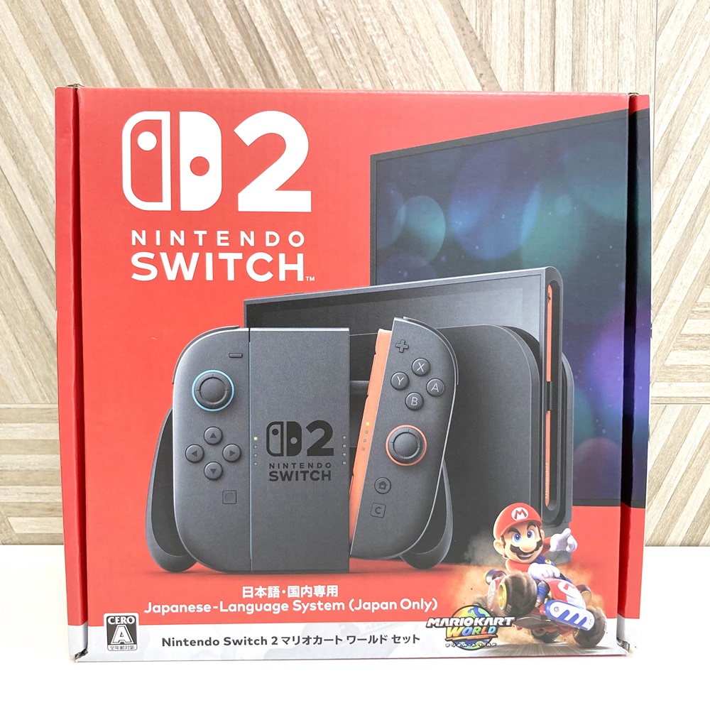 任天堂 Nintendo SWITCH2 日本語・国内専用 マリオカートワールド