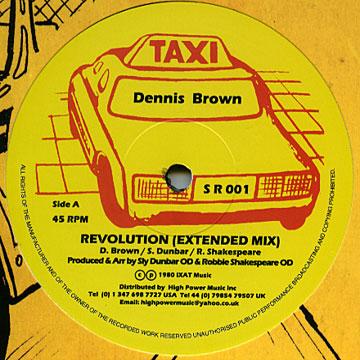 Dennis Brown - Revolution (Extended Mix)(12