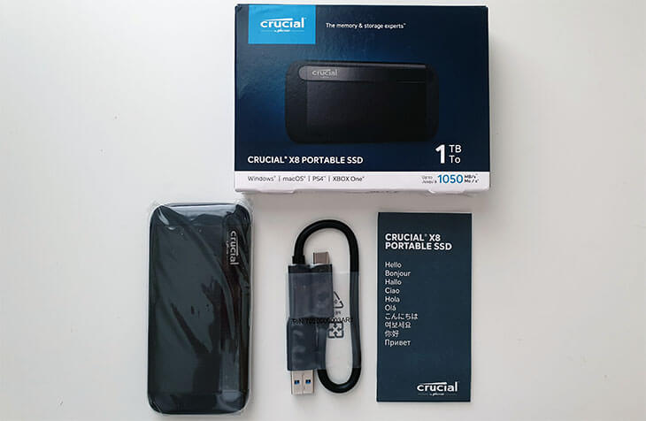 Crucial X8 Portable SSD Review | RelaxedTech