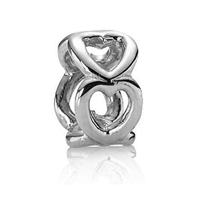 Open Heart Spacer Clip Charm - 790454 - Pandora