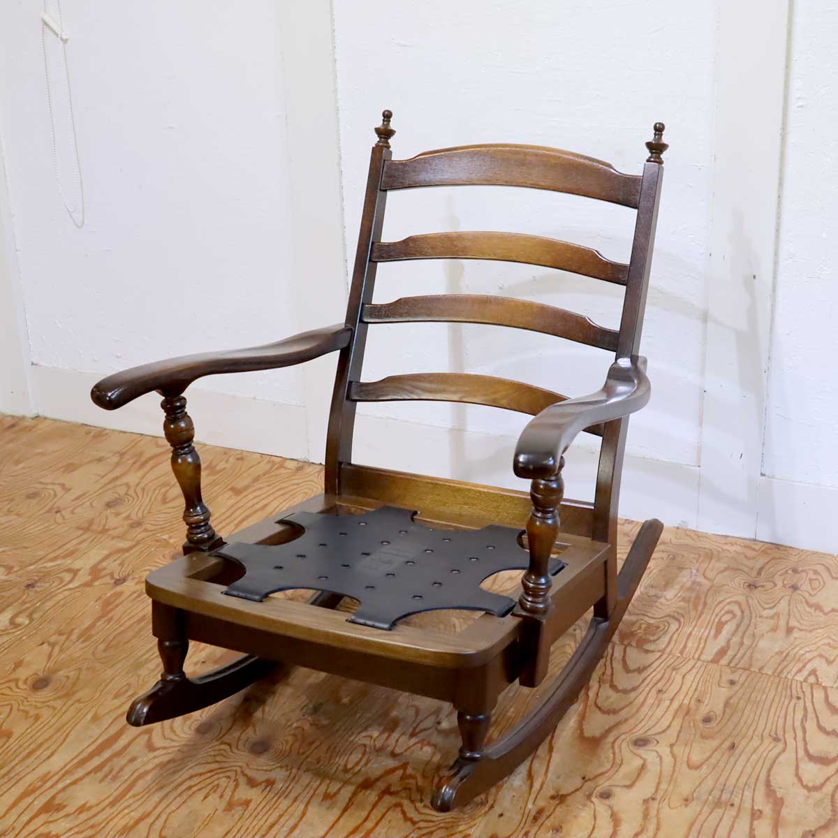飛騨産業 / HIDA 穂高 ロッキングチェア コットンG 中古 オーク