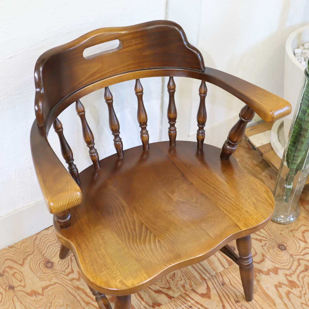 飛騨産業 穂高シリーズ アームチェア【1】 キャプテンチェア