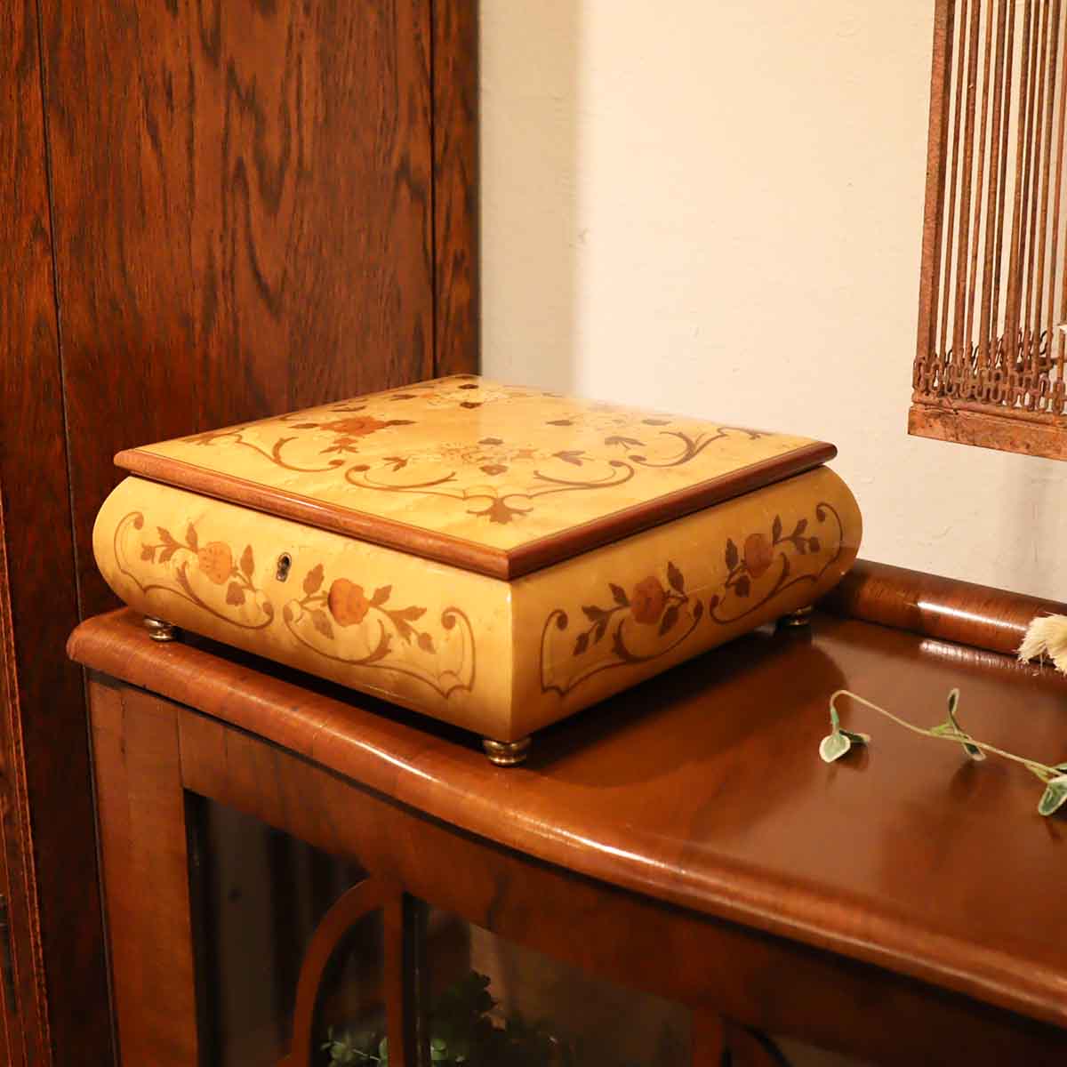 リュージュ / REUGE オルゴール ジュエリーケース 象嵌細工 エリーゼの