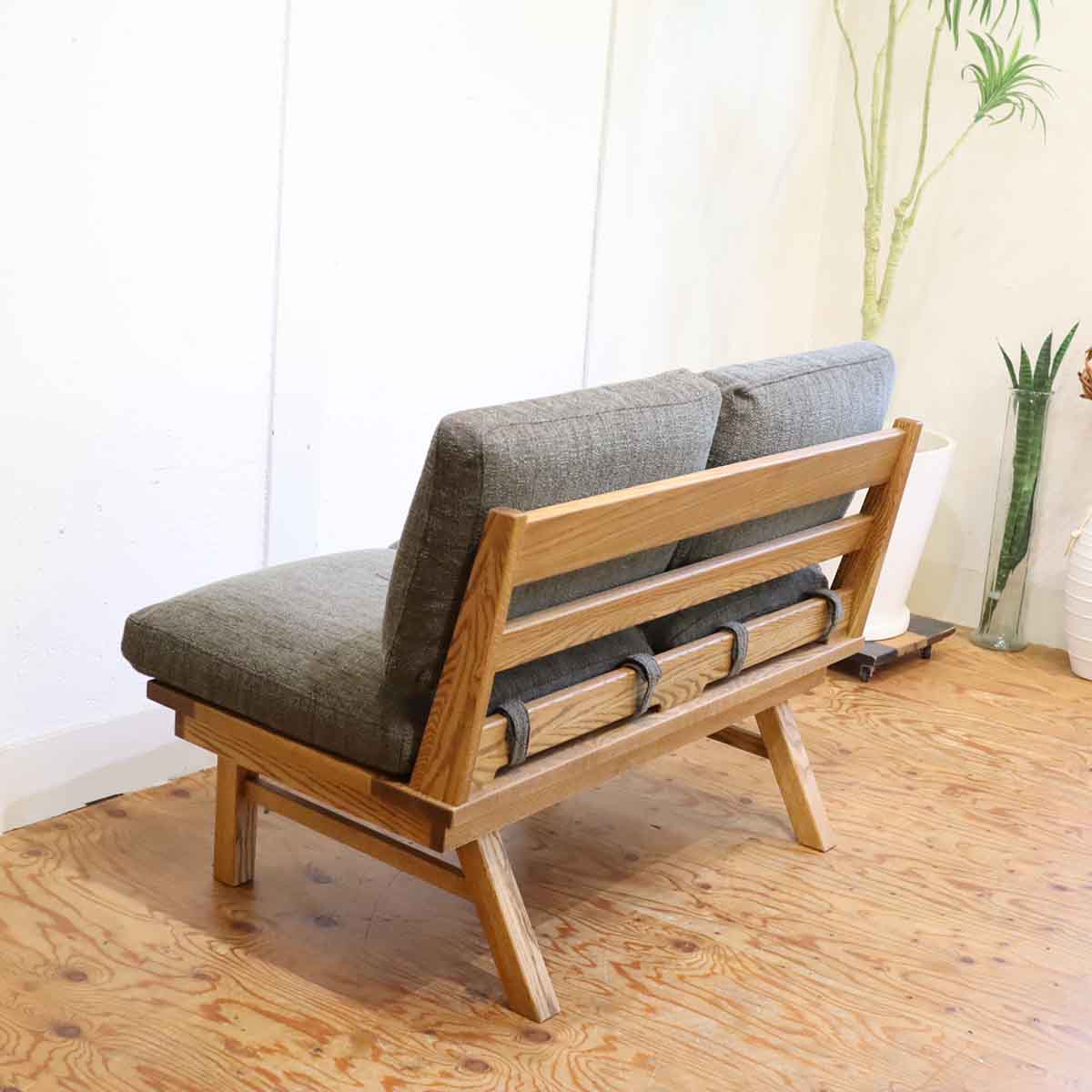 モモナチュラル / MOMO NATURAL NORD STANDARD 2P ダイニングソファ 2