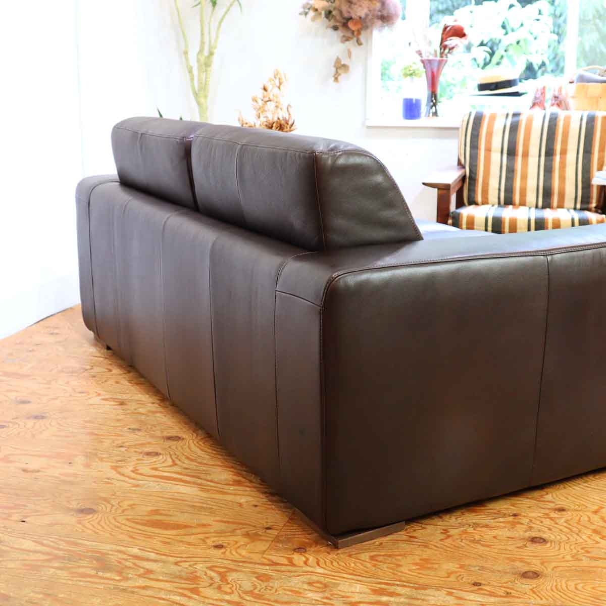 ナツッジイタリア / NATUZZI ITALIA ラブソファ 2Pソファ 本革張り