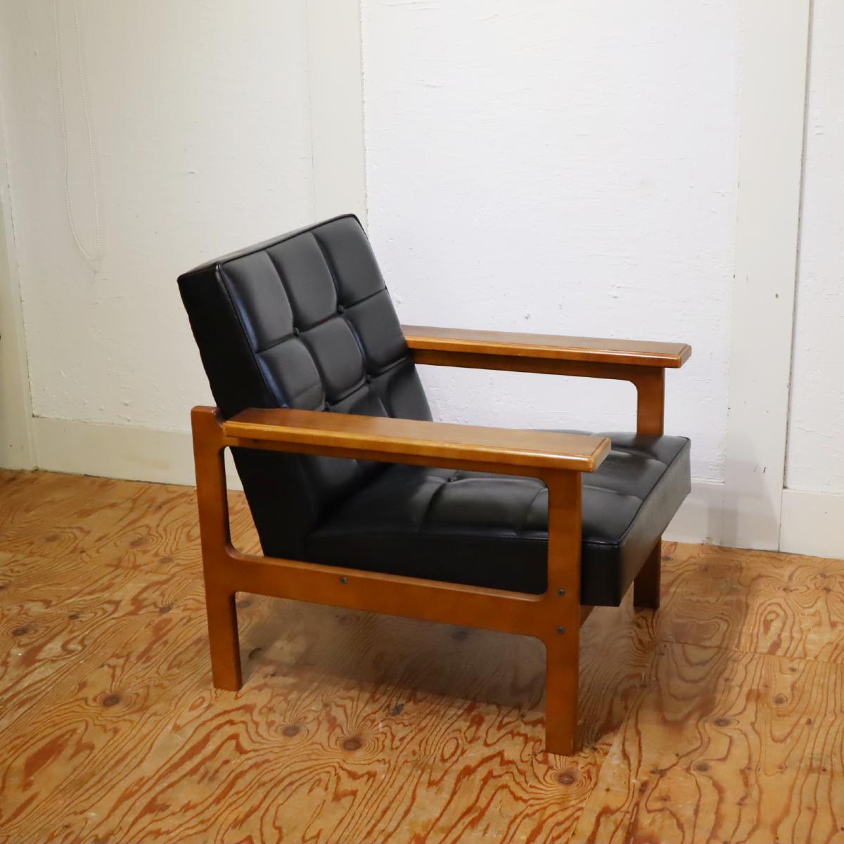 karimoku / カリモク家具 アームソファ Kチェア スタンダードブラック