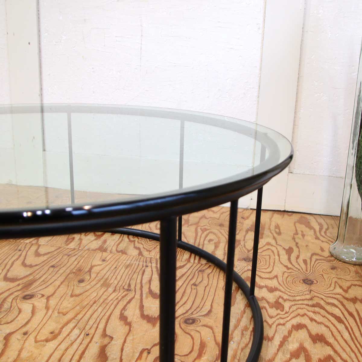 フクラ / HUKLA TMRB ガラスローテーブル L 中古 コーヒーテーブル