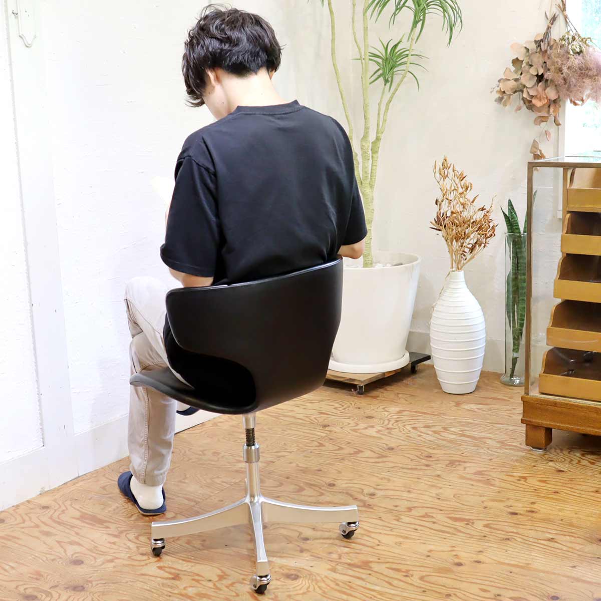 天童木工 カブトチェア ヴィンテージ ブラック 黒 剣持勇 中古