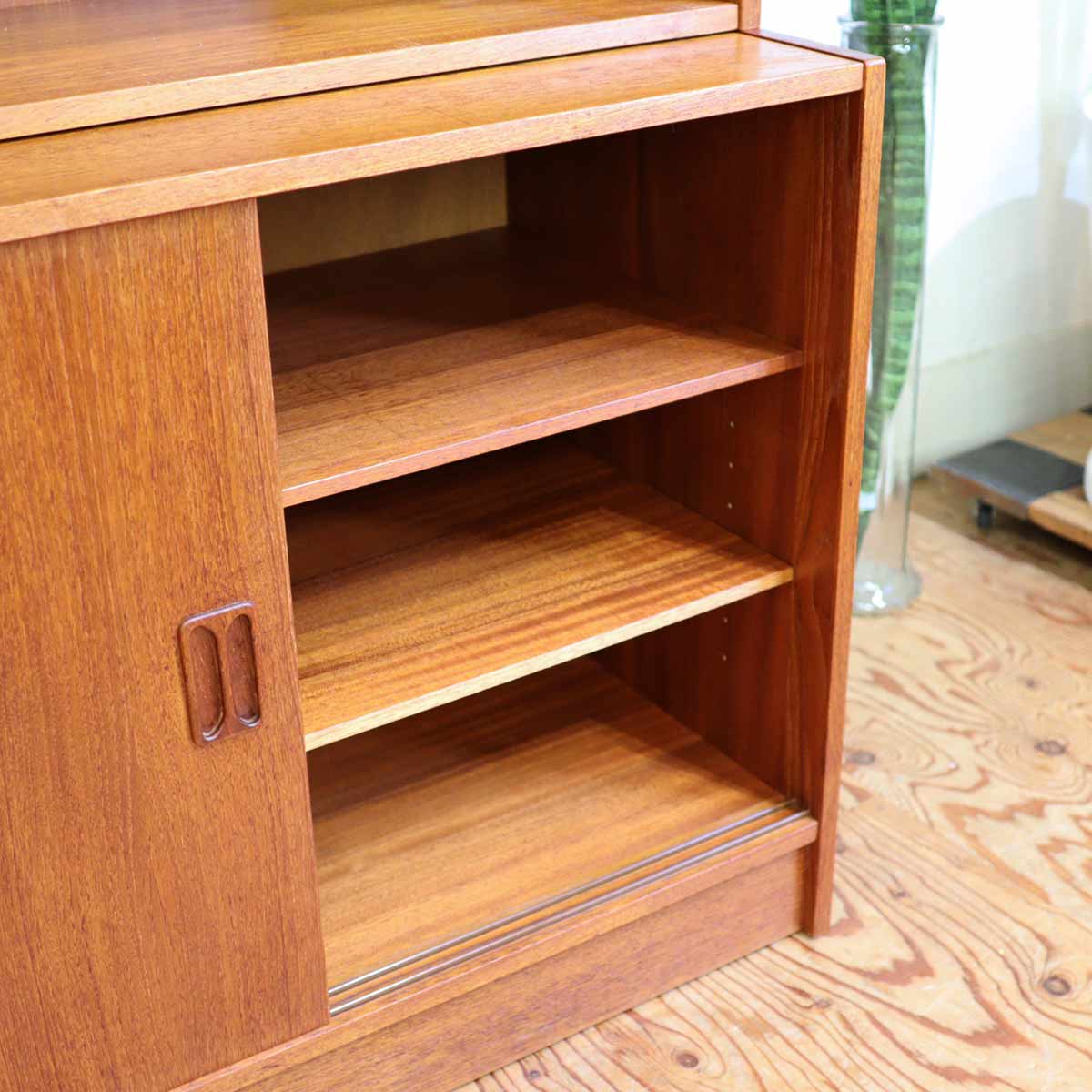 ブックシェルフ Torben B.Nielsen 北欧 チーク材 デンマーク製