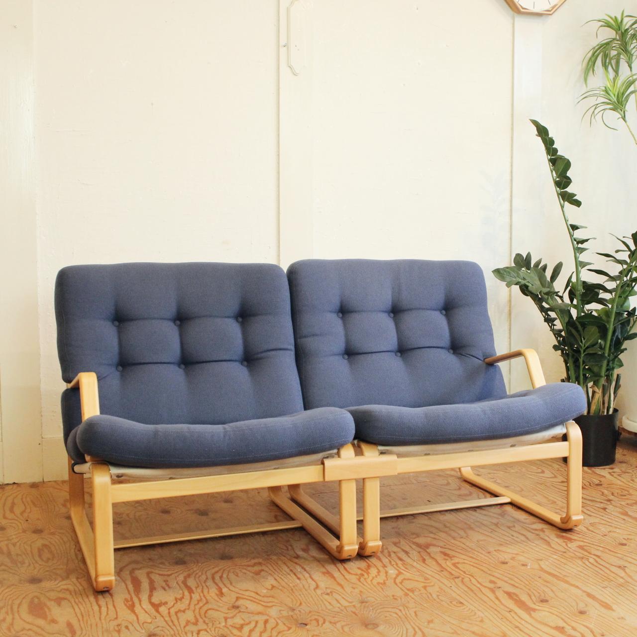 天童木工｜マルガリータソファ 2人掛けソファ Lowタイプ 北欧 ブルーノ