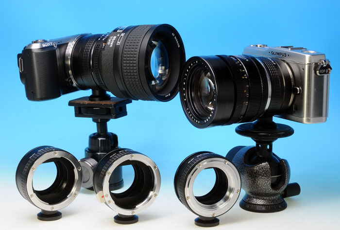 Sony α Eマウント用アダプタ