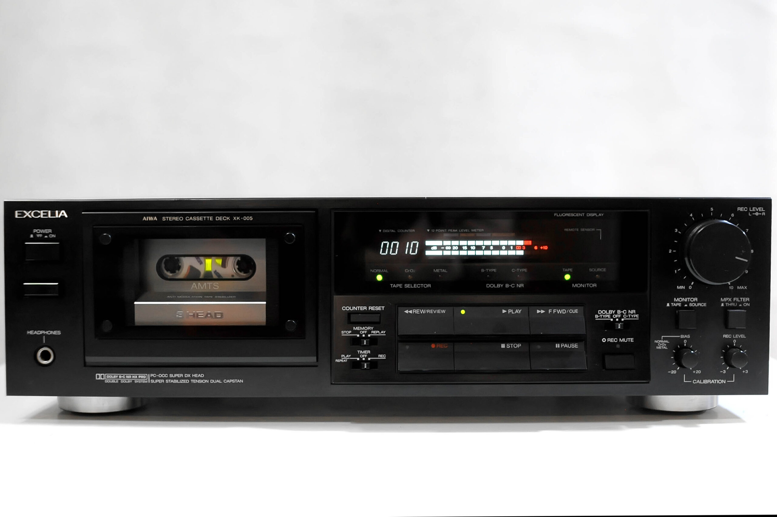 Кассетная Дека Excelia (Aiwa) XK-005, 1988г — Винтажная Аудиотехника