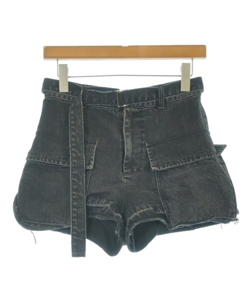 sacai（サカイ）ショートパンツ 黒 サイズ:0(XS位) レディース