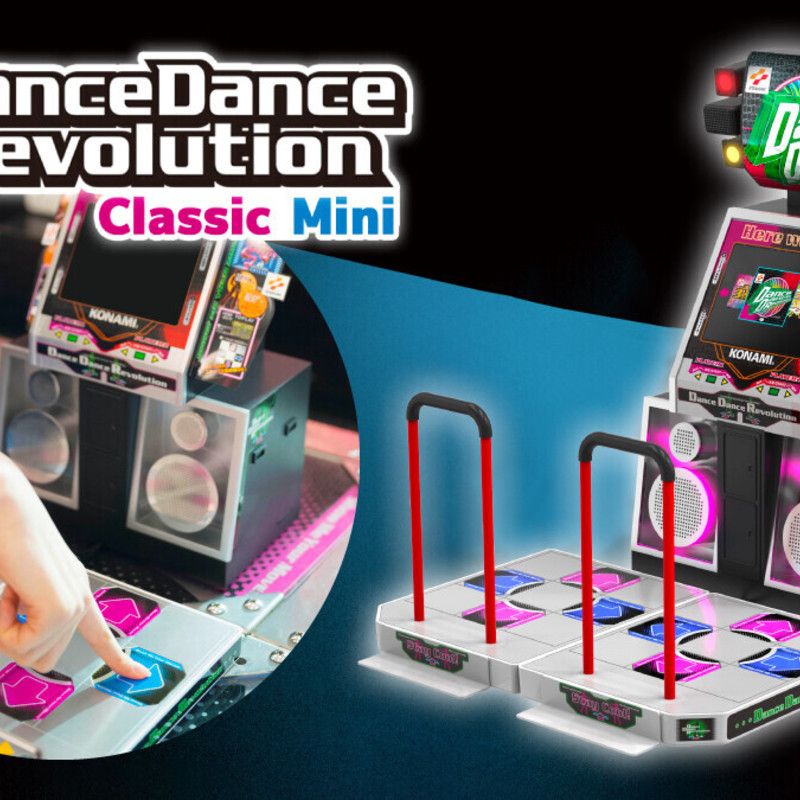 DanceDanceRevolution Classic Mini｜音楽ゲームの金字塔がminiで蘇る