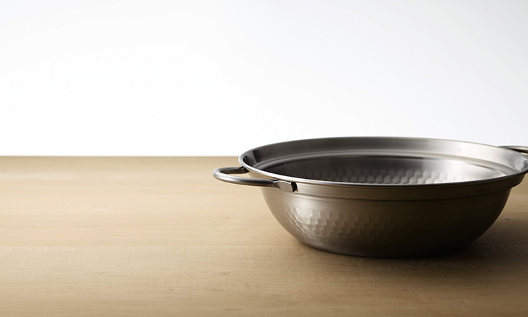 楽天市場】送料無料｜肴七味 ステンレス製 卓上鍋（お玉・目皿付