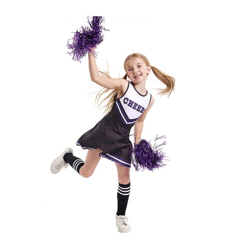 楽天市場】 チアガール ワンピース ノースリーブ 3点セット 女の子