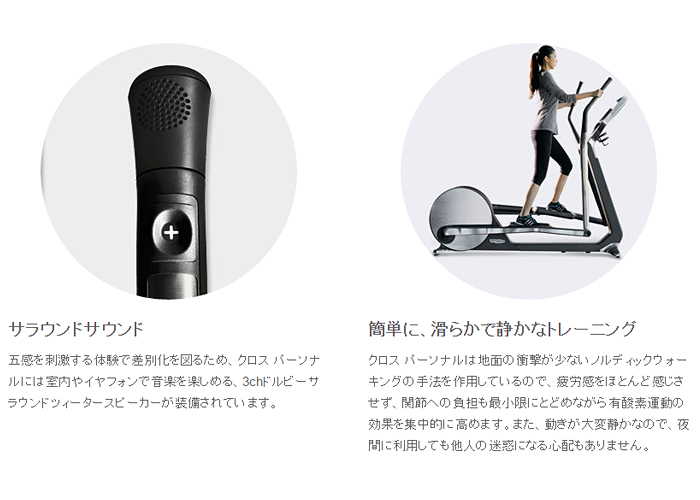 楽天市場】テクノジム CROSS PERSONAL クロスパーソナル 【送料・組立