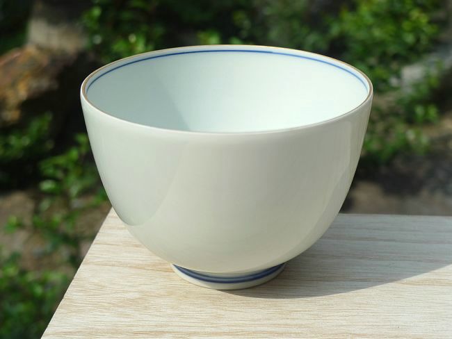 染付鳳凰汲出碗 - 京焼清水焼 松韻堂