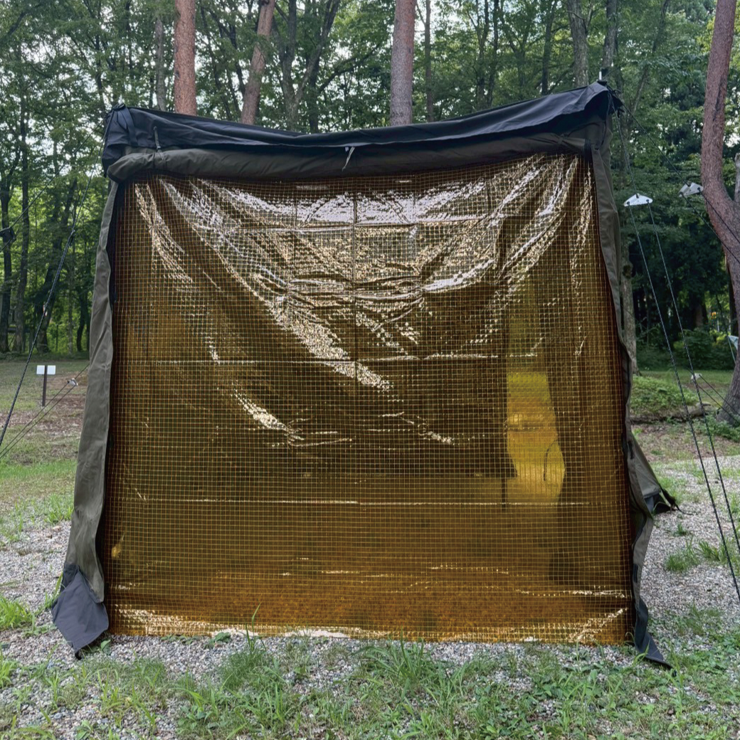 送料無料＞前幕メッシュ＋インナーメッシュSET ハンティングヘキサ用