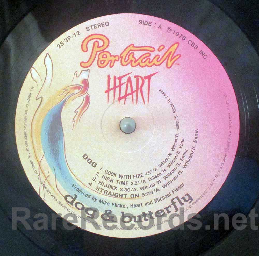 Heart – Dog & Butterfly 1978 Japan LP with obi
