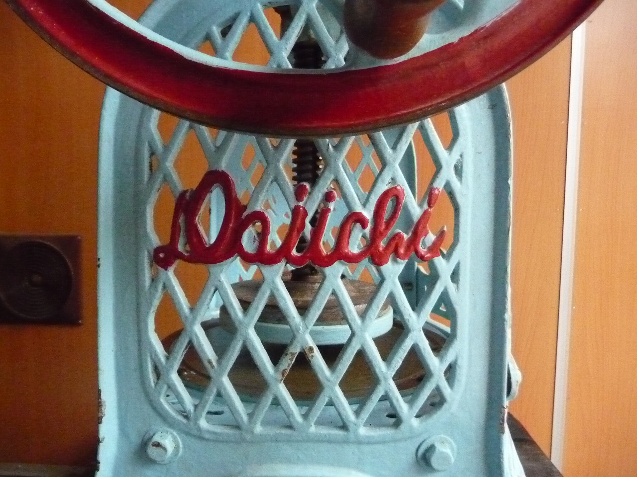 かき氷機 大一 レトロ アイススライサー 手回し DAIICHI 大型 昭和