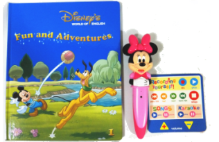 ミッキーマジックペンのカラオケ機能・録音機能について,中古販売,DWE