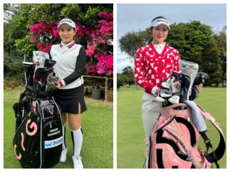吉本ひかる、高木萌衣が愛用するキャディバッグ！女子プロと同じ