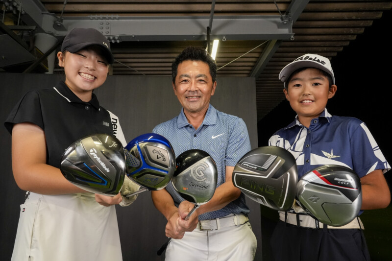 ジュニアクラブを選ぶポイントは？小学生ゴルファーが最新クラブを試打