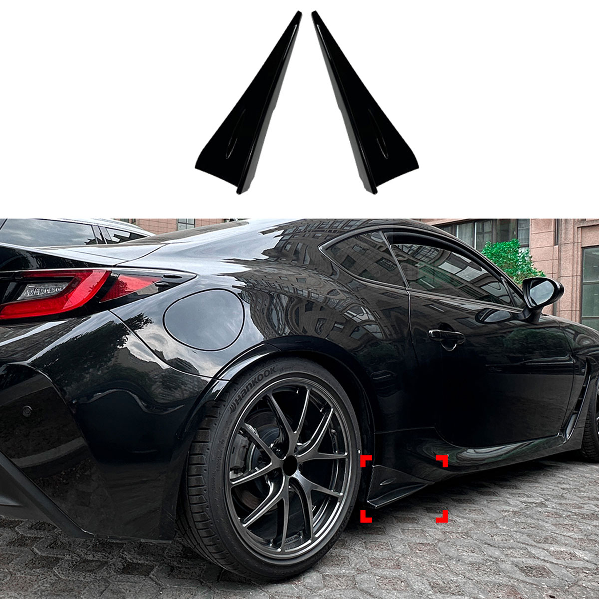 湾岸(ワンガン) サイドスカート BRZ ZD8 スバル 外装 エアロ グロス