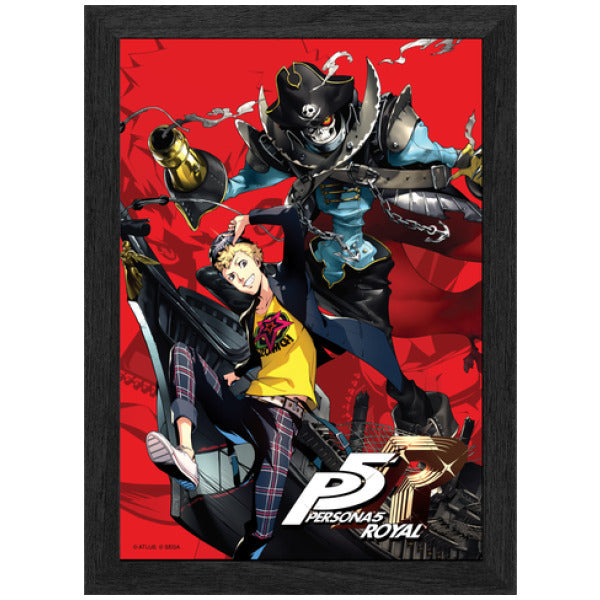 Personal 5 Royal Ryuji Sakamoto (Skull) Pixel Frames PLAX 3D Frame