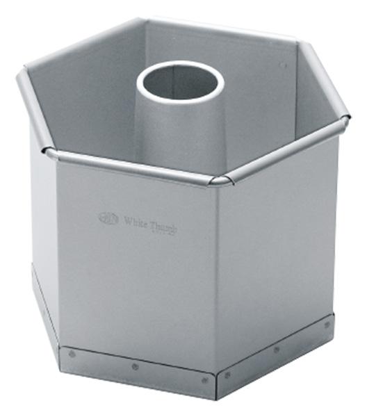 ホワイトサム 六角シフォンケーキ型 | 新商品情報 | 遠藤孝商店 White