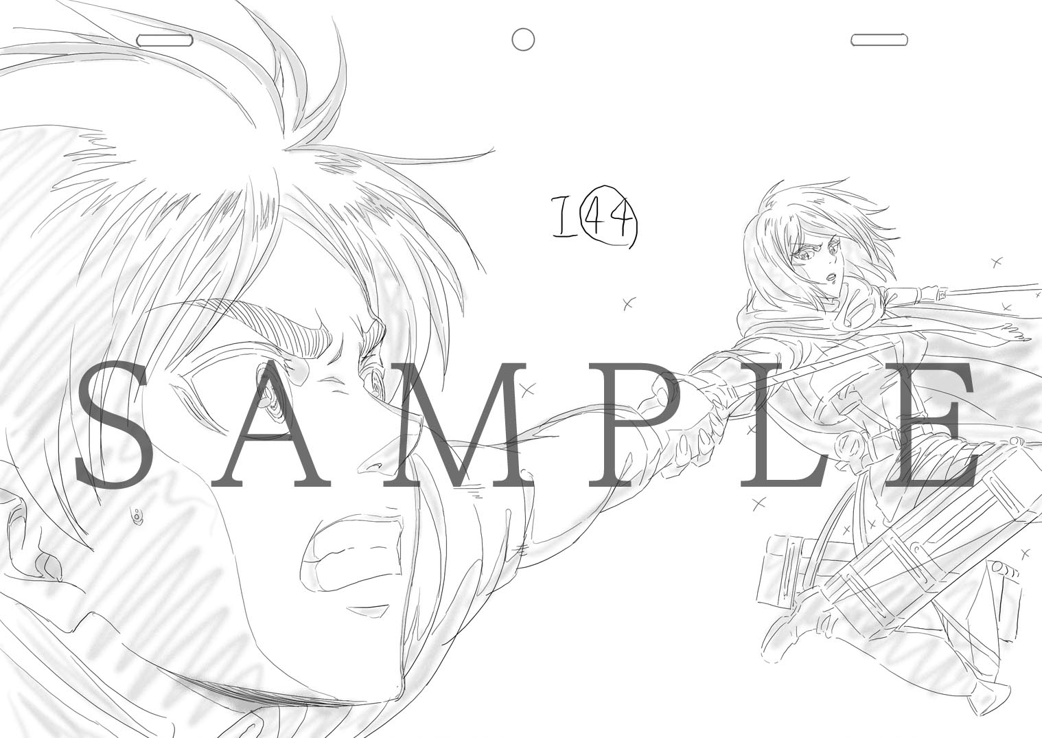 進撃の巨人 立体機動線画集 -今井有文-2 - WITSTUDIO